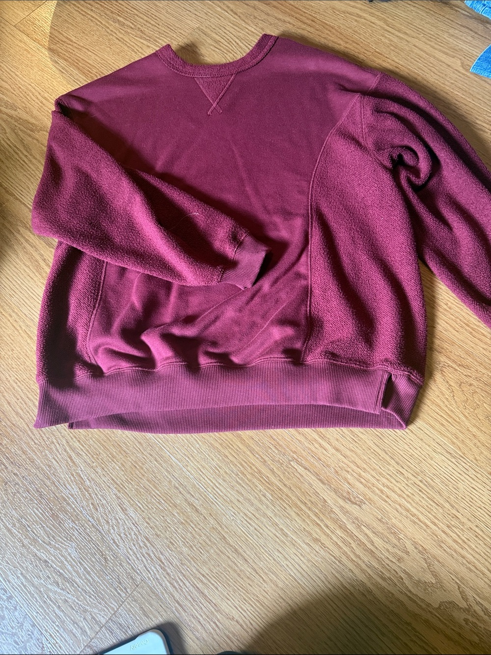 aerie Women's Crewneck Sweatshirt - Wine